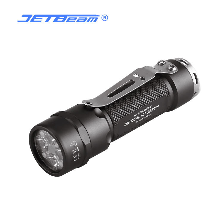 JETBeam®JET-1M GUARDIAN CREE XP-G3 LED 1200 Lumens Flashlight Torch, Battery Included