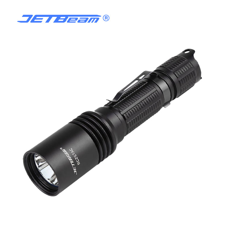 JETBeam®BC25TAC 1100 Lumen LED Torch Flashlight,  USB Rechargeable, Battery Not Included
