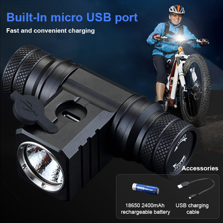 JETBeam®HR25 LED Headlamp, Waterproof USB Type-C Rechargeable LED Head Lamp 1180LM, Battery Included