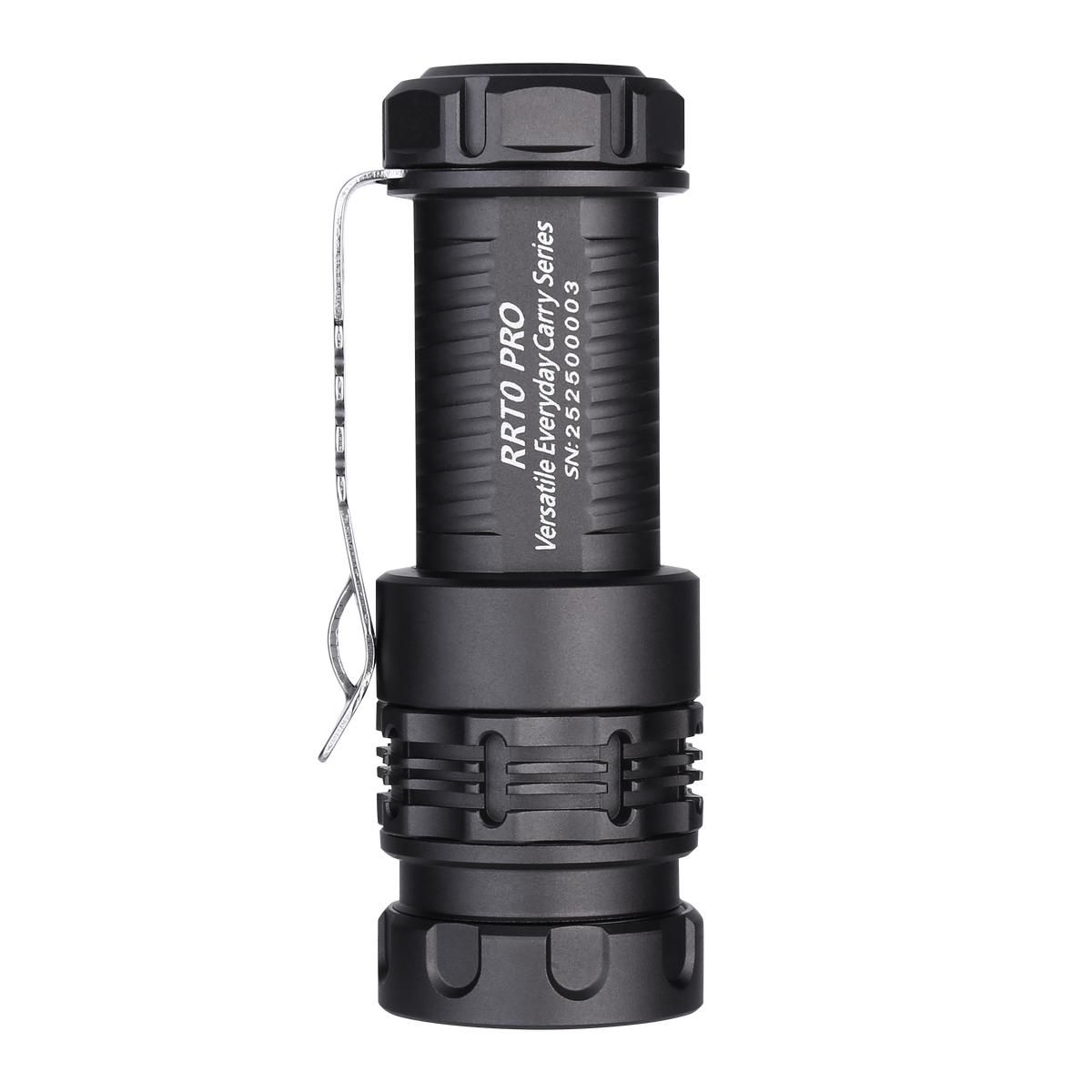 RRT0 Pro EDC RGB Flashlight 1680Lumens Rotary Ring, Magnetic Tail Cap