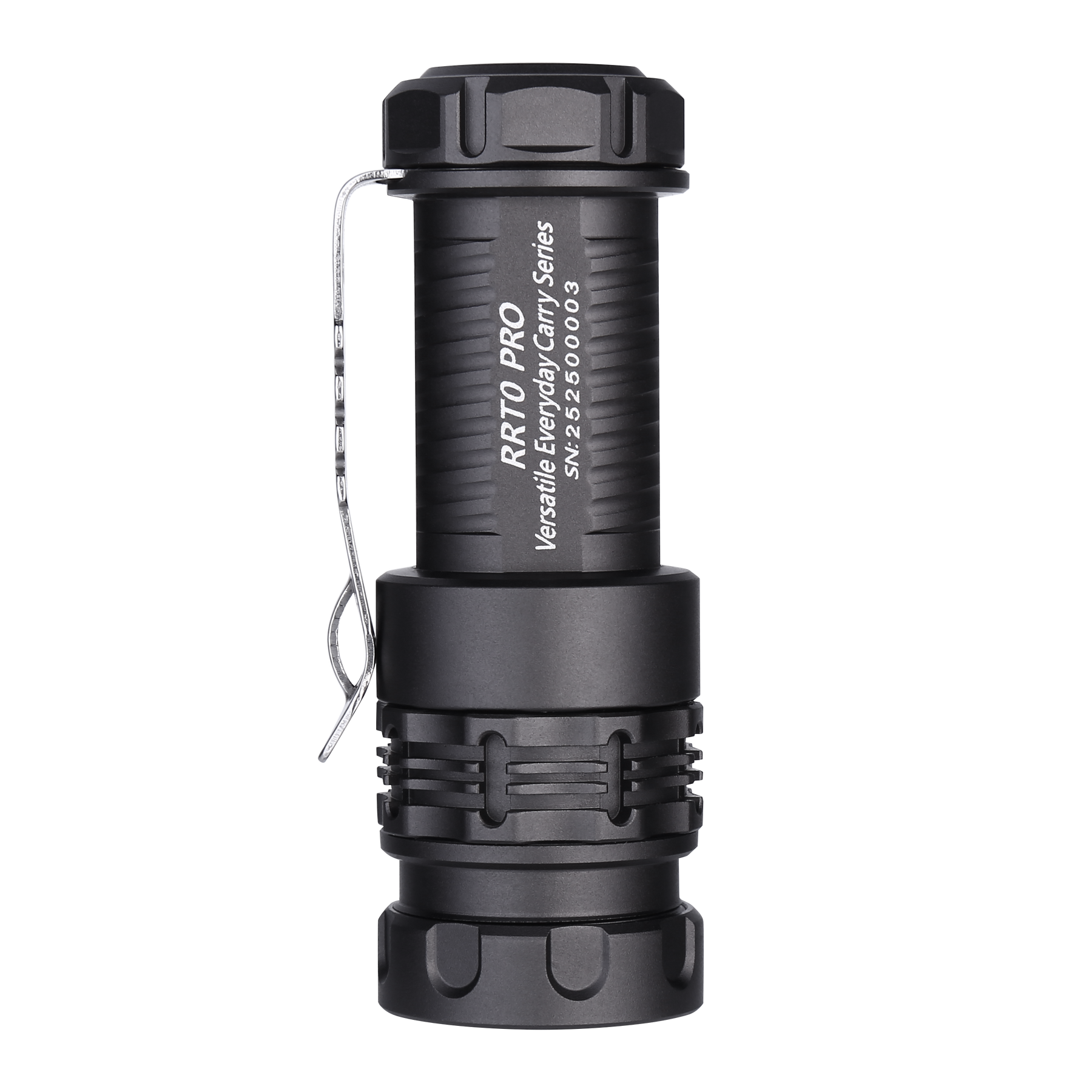 RRT0 Pro EDC RGB Flashlight 1680Lumens Rotary Ring, Magnetic Tail Cap