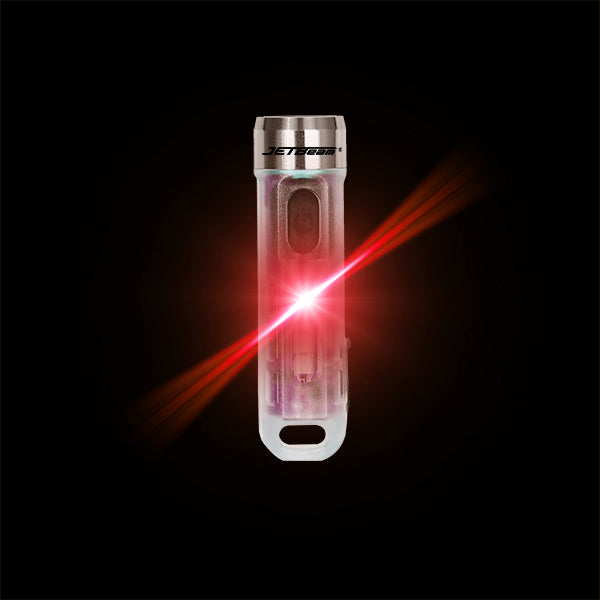 JETbeam® MINI ONE SC EDC Mini LED Torch Flash Light, UV Flashlight, USB Rechargeable Waterproof Flashlight 400LM, Battery Included