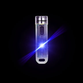 JETbeam® MINI ONE SC EDC Mini LED Torch Flash Light, UV Flashlight, USB Rechargeable Waterproof Flashlight 400LM, Battery Included