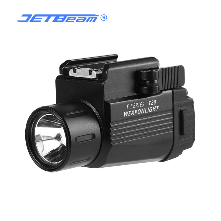 JETBEAM®T20 Gun Light Tactical Flashlight for Pistol, Battery Included