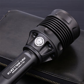 JETBeam®M64 6800 Lumen Search Light, LED Torch Flash Light, USB Rechargeable Flashlight, Battery Included
