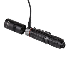 JETBeam®BC20TAC 1100 Lumen LED Torch Flashlight, USB Rechargeable，Battery Not Included