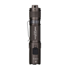 JETBeam® TH10R Tactical Flashlight, LED Torch, USB Rechargeable Flash Light 2000LM, Battery Included